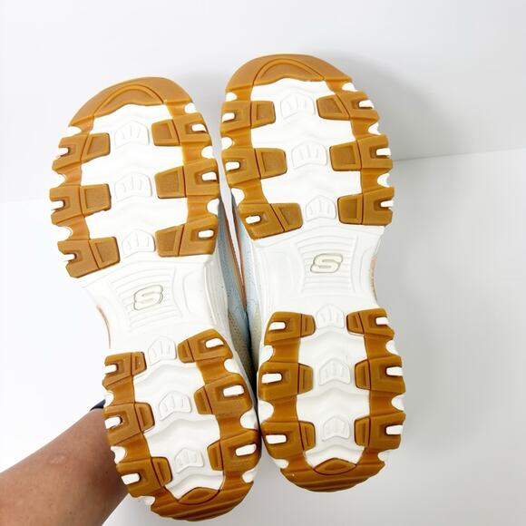 SKECHERS WOMENS D'LITES LACE UP SNEAKERS SIZE US 10 BRAND NEW NO BOX - Picture 5 of 6